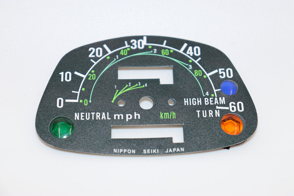 Honda CT90 Speedometer Decal, Trail 90 Speedometer 1975, 1976