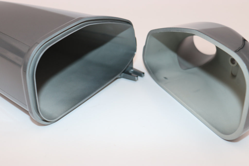 1971 Honda CT90  Down Tube Cover & Air Filter Box NEW Dark Gray Metallic