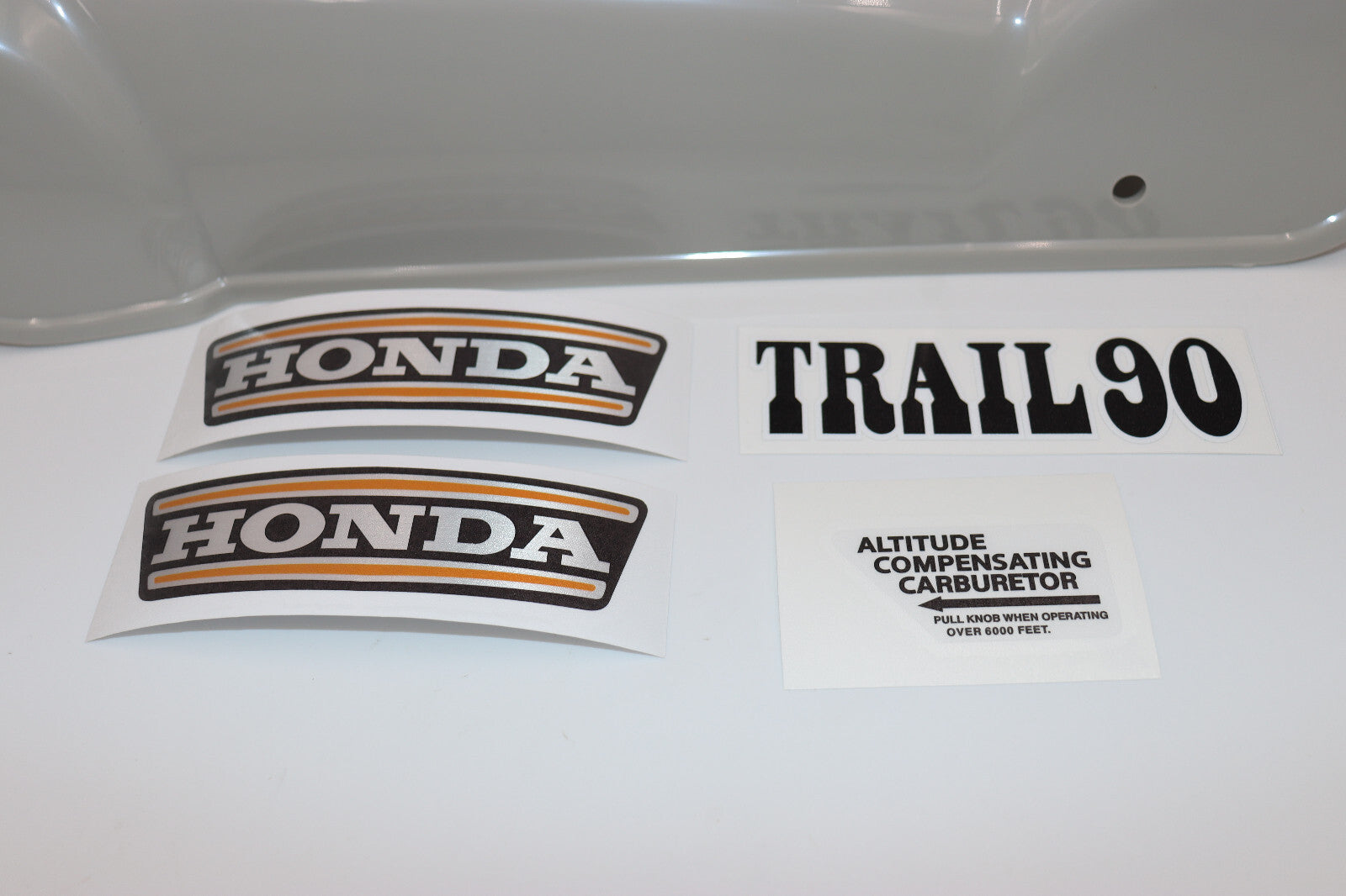 1972 HONDA CT90, Trail90 Down Tube Cover & Air Filter Box 1972 CT90 With Decals