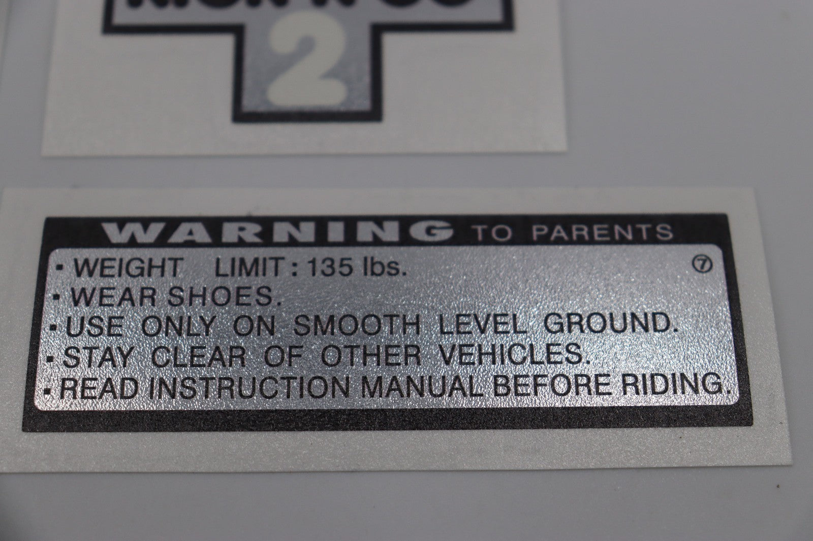 Vintage Honda Kick n Go 2 Decal Set