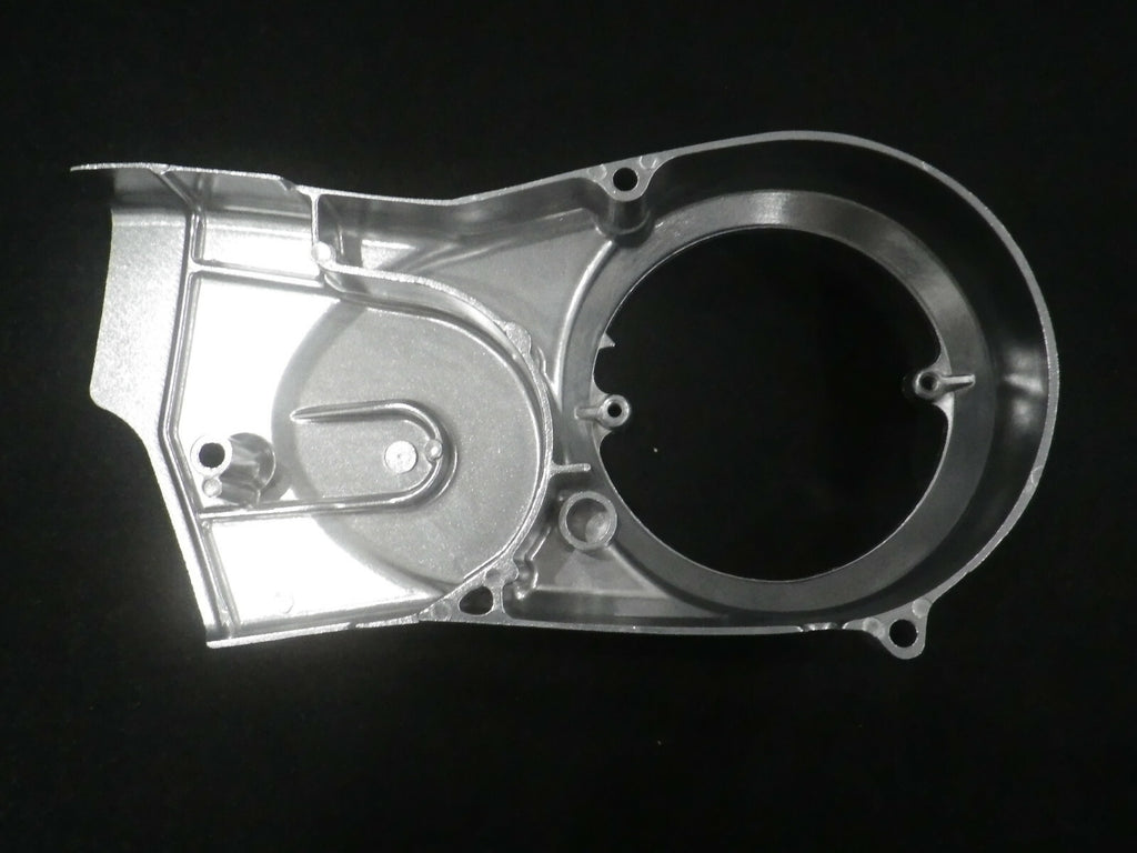Honda XR75 Left Side Cover 11341-116-000 Chain Cover K0-K2 1973-1975 Un-Painted