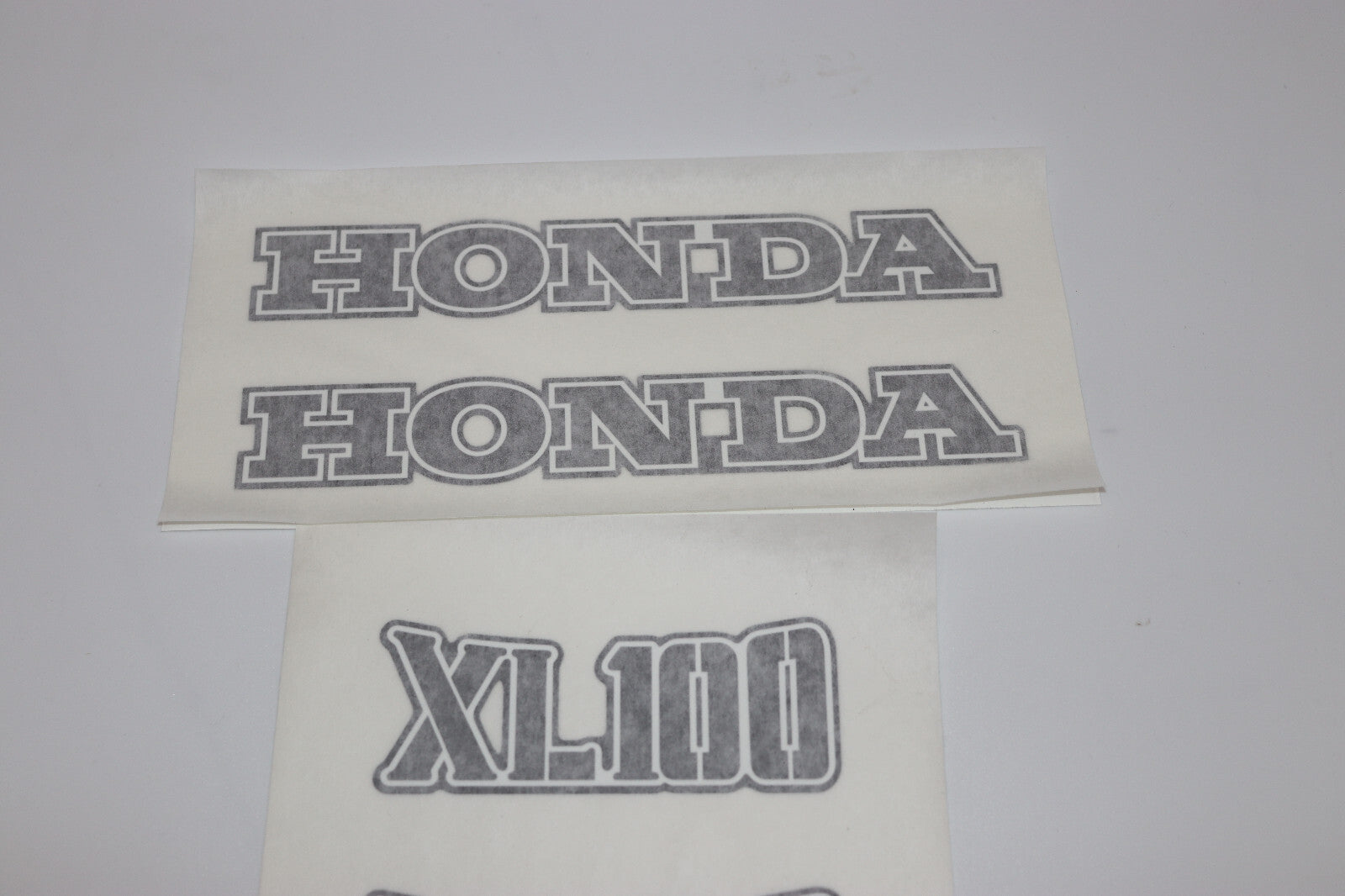 1974 Honda XL100 Fuel Tank and Side Cover Decal SET