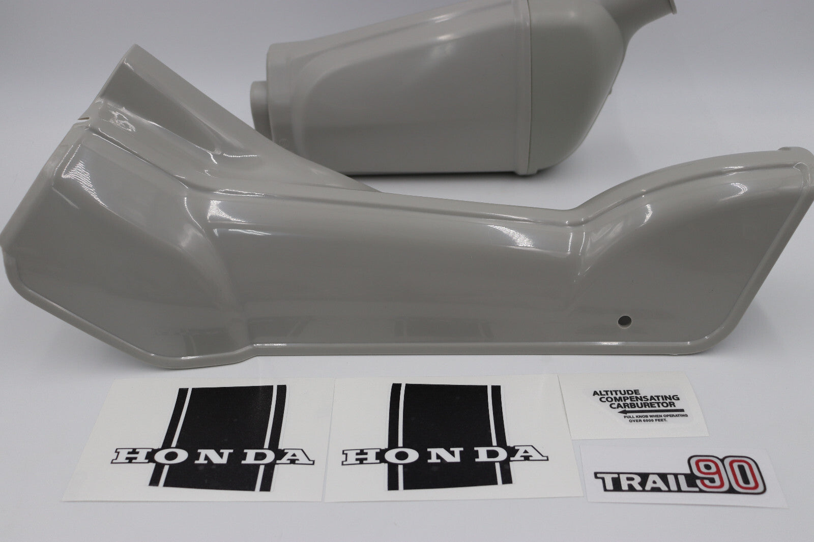 1970 HONDA CT90, Trail90 Down Tube Cover & Air Filter Box 1970 CT90 With Decals