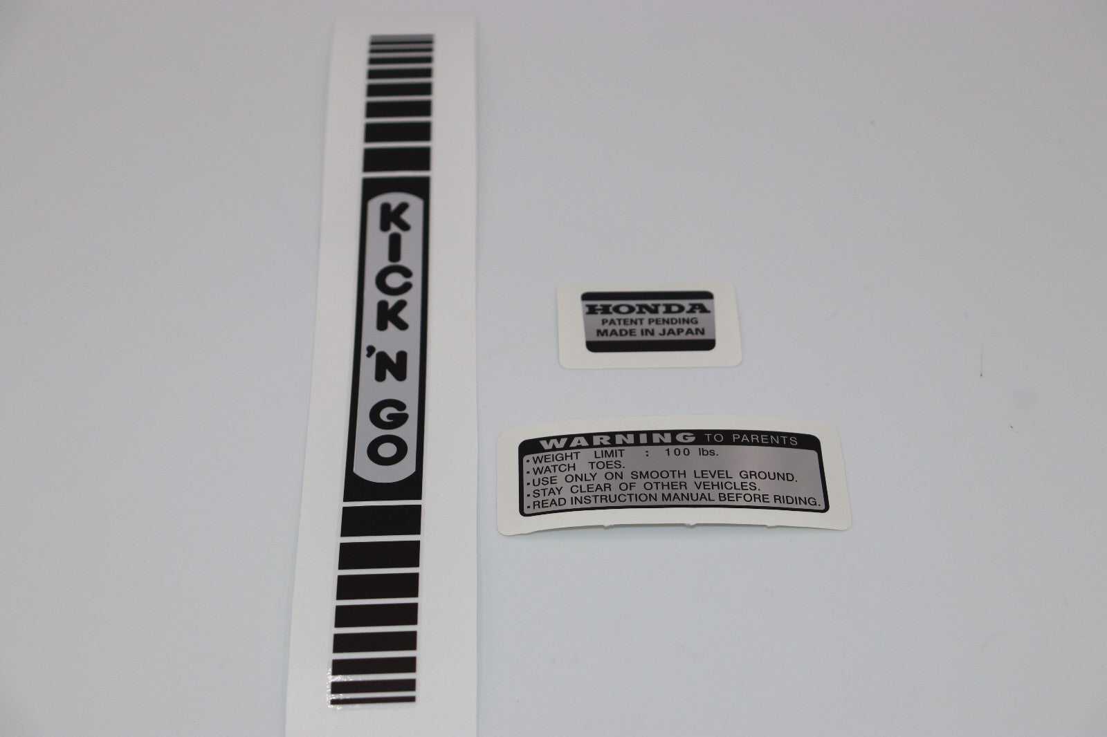 Honda Kick n Go Decal SET