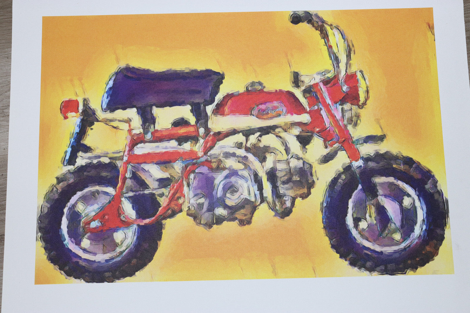 Honda Z50A K2  Print on Canvas