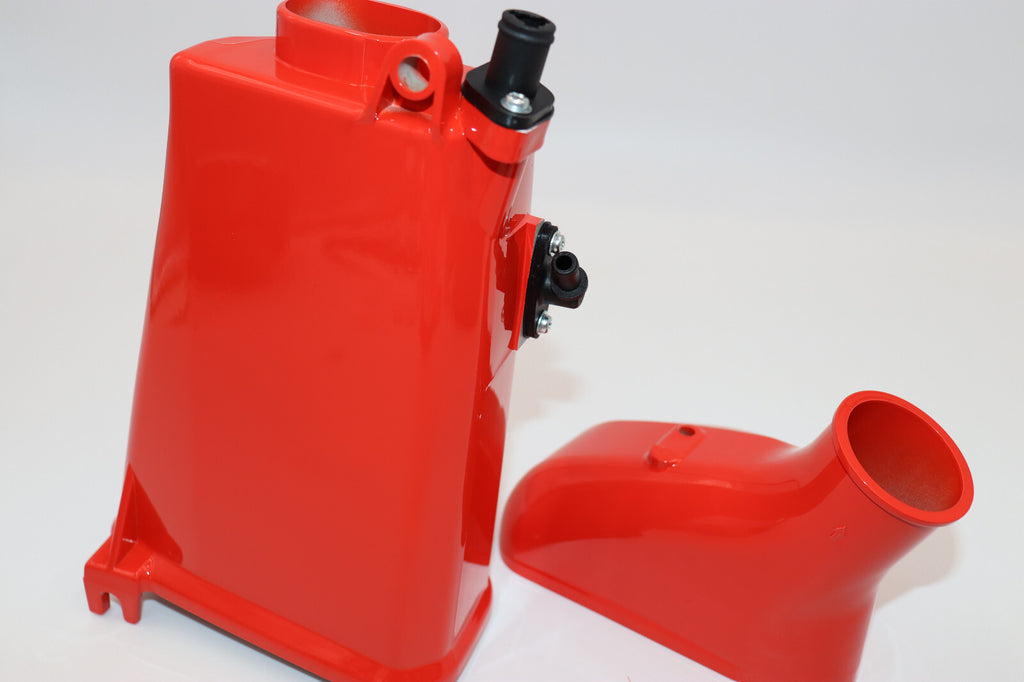 1979 Honda CT90 Air Filter Box THAITIAN RED with Fittings Trail90