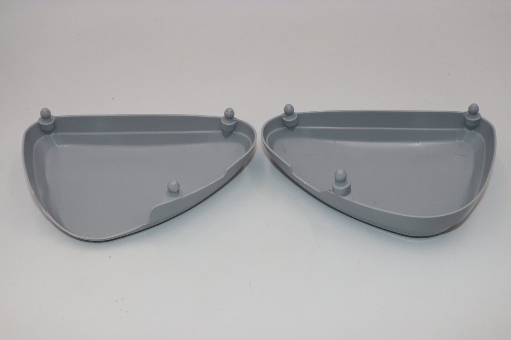 1972 Honda SL70 K0 Frame Side Covers Left & Right UNPAINTED with DECALS