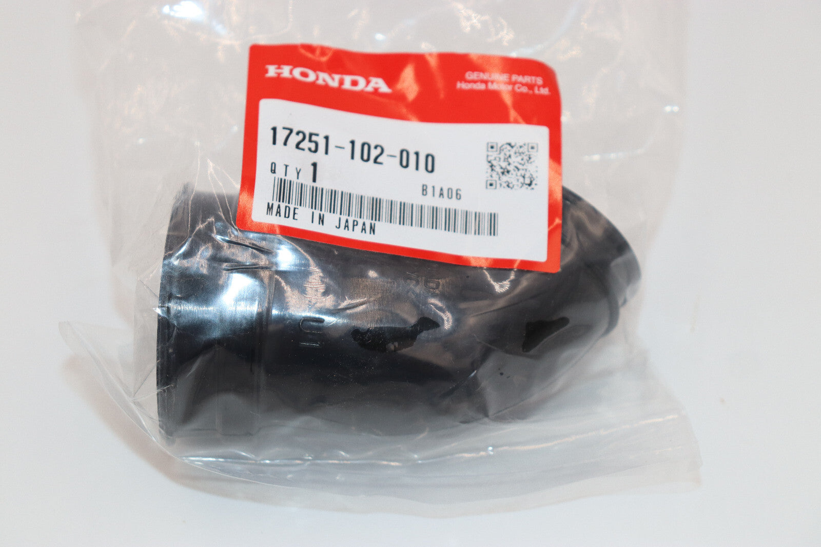 1971 Honda CT90 AIR BOX Boot at the Rear Rack w/ HONDA CLAMPS Trail90 Air Filter