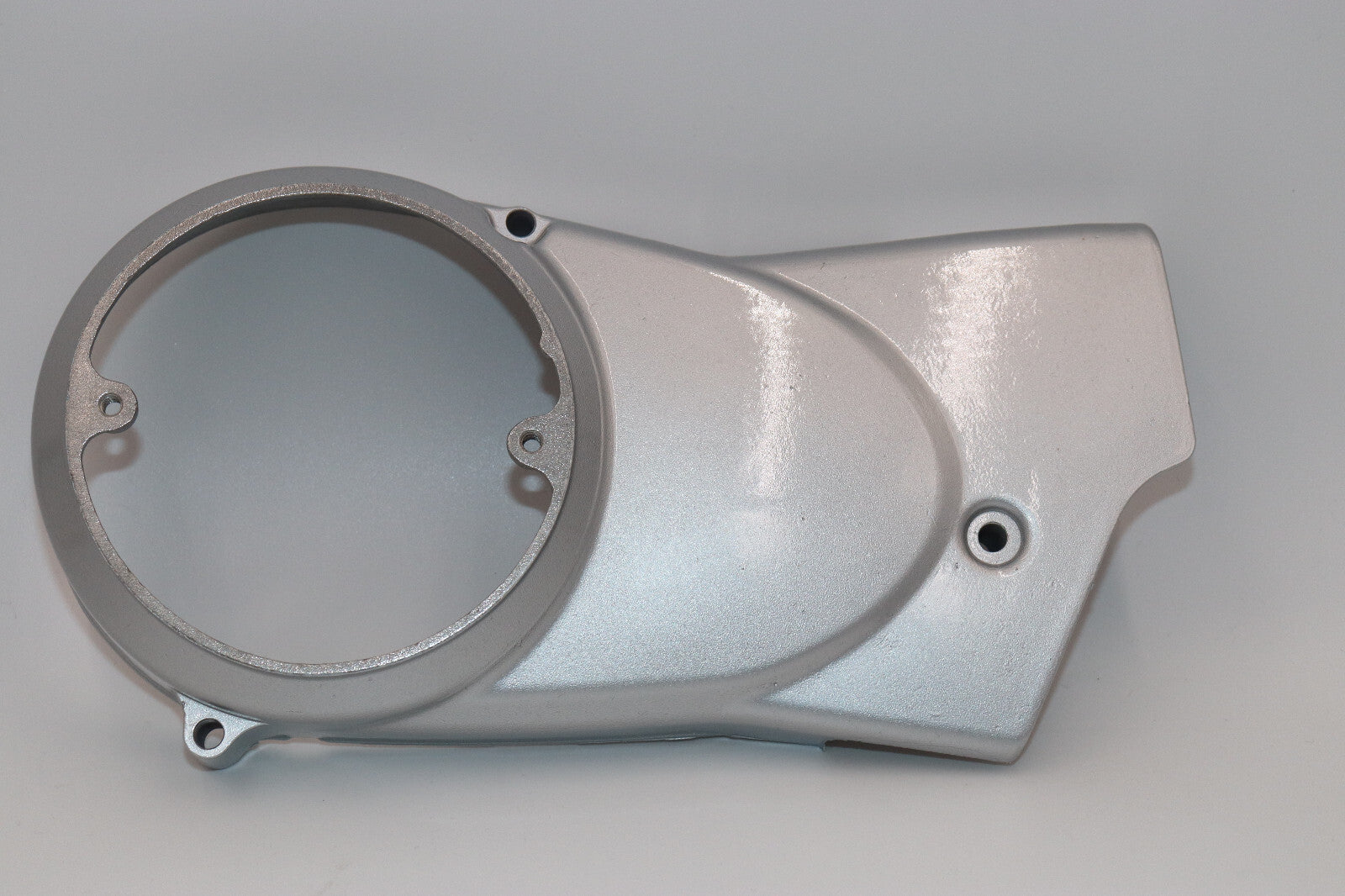 1973 Honda XR75  Chain Cover  11341-116-000  Painted, Honda Cloud Silver