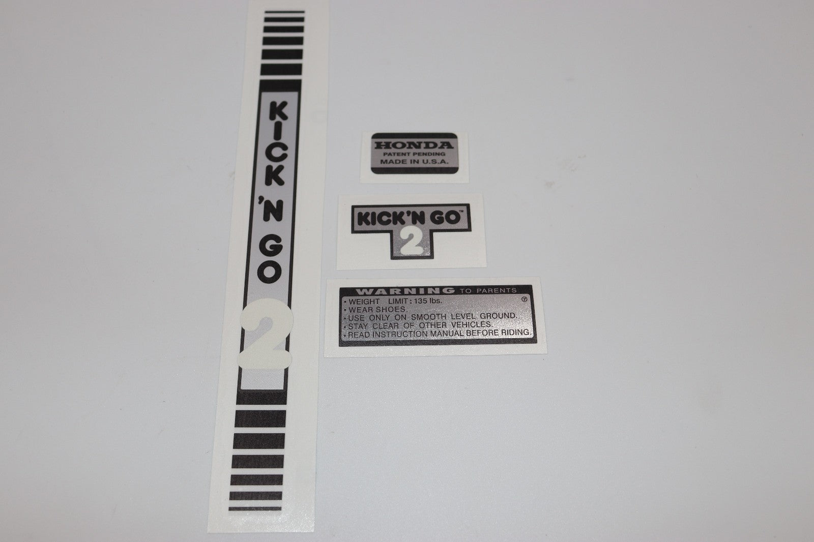 Honda Kick n Go 2 Decal Set