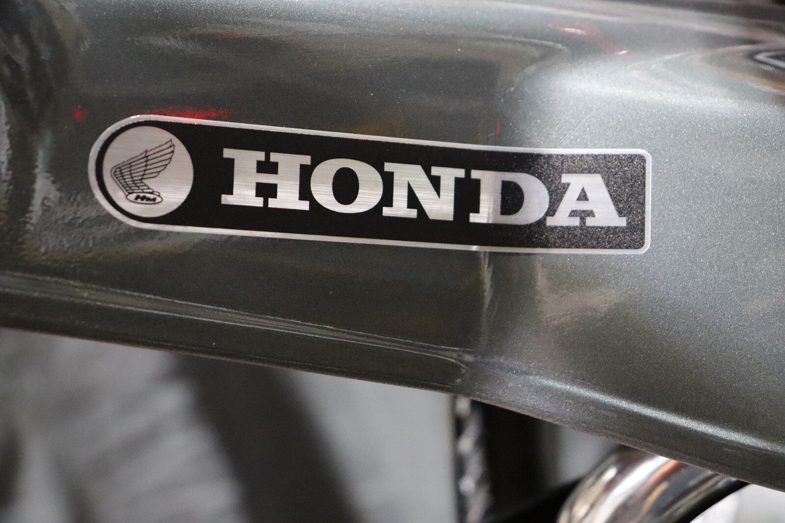 1969 CT90K1 Air Box Emblem & Down Tube Decal Set