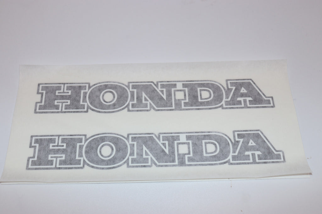 1974 Honda XL100 Fuel Tank and Side Cover Decal SET