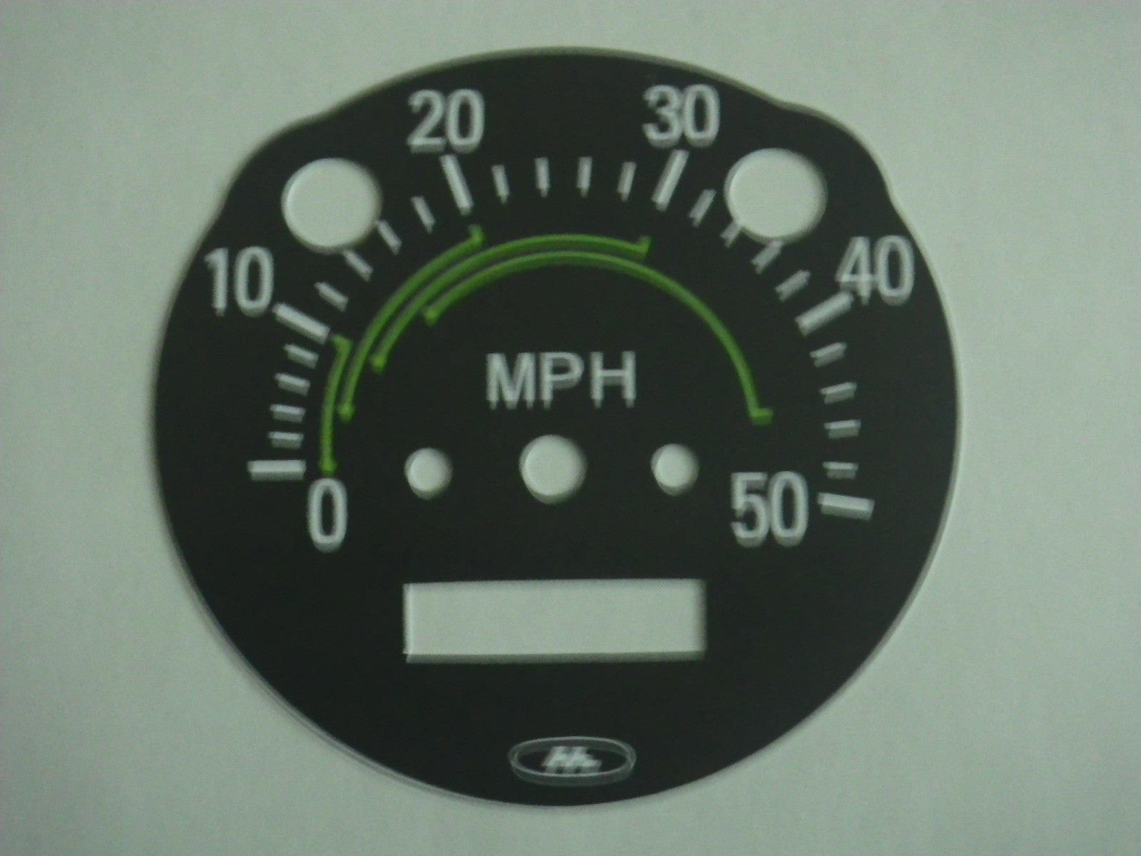 Honda CT70 Speedometer Decals Four Speed Round, Trail 70 Speedometer 4 Speed