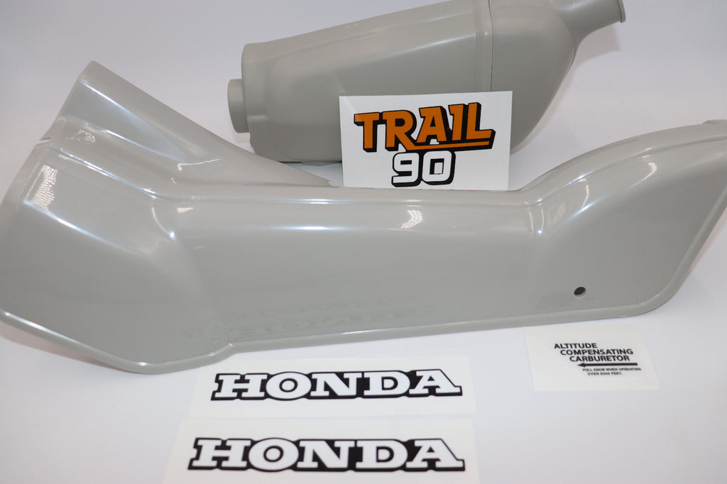 1978 Honda CT90 Air Filter Box & Downtube Cover Trail 90 Air Filter Housing NEW