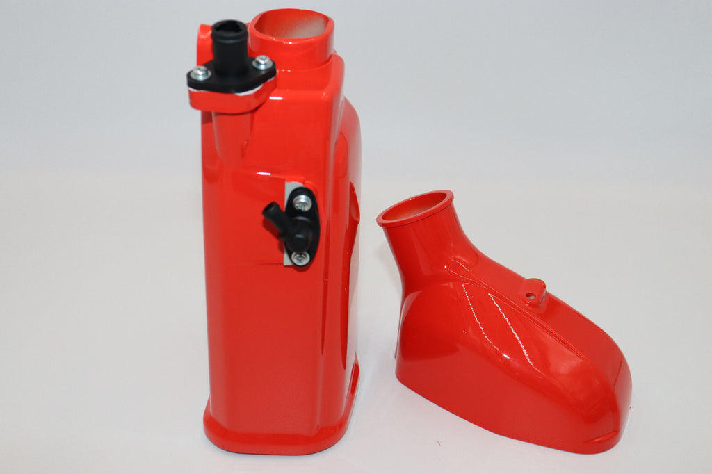 1979 Honda CT90 Air Filter Box THAITIAN RED with Fittings Trail90