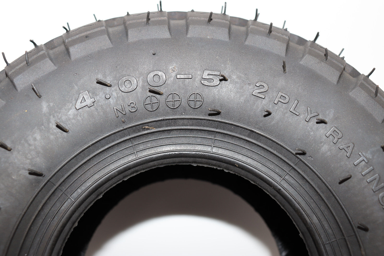1973 Honda QA50 Tires 4.00x5 NEW Correct Tread Pattern 2 Tire Set