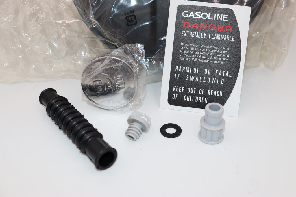 NEW SUB TANK SPARE FUEL / GAS TANK CT90 CT110 WITH EMBLEM, GAS CAP  & FITTINGS