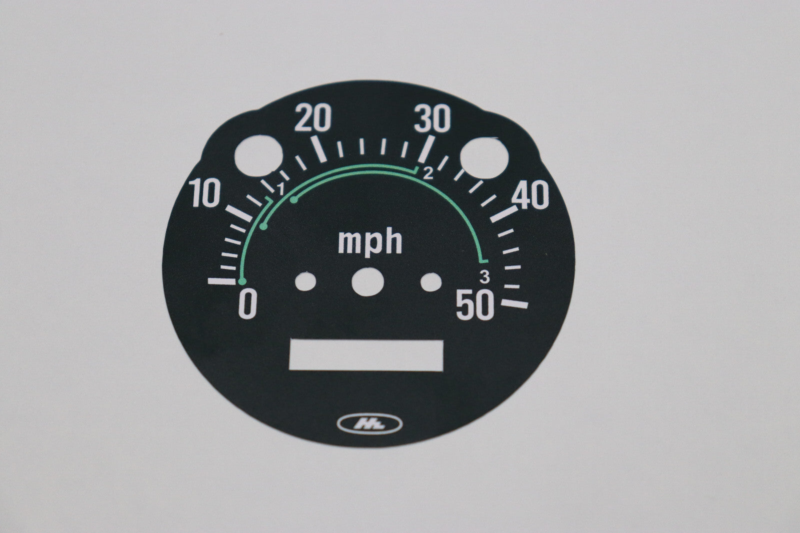 Honda CT70 Speedometer Decals THREE Speed Round, Trail 70 Speedometer 3 Speed