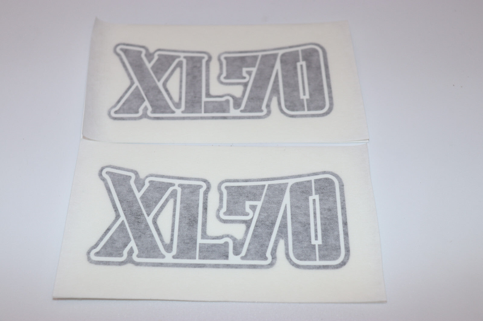 1974 HONDA XL70 SIDE COVER DECALS GRAPHICS