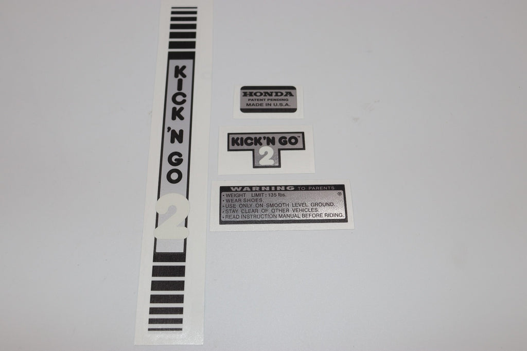 Kick n Go 2 Scooter Decal Set