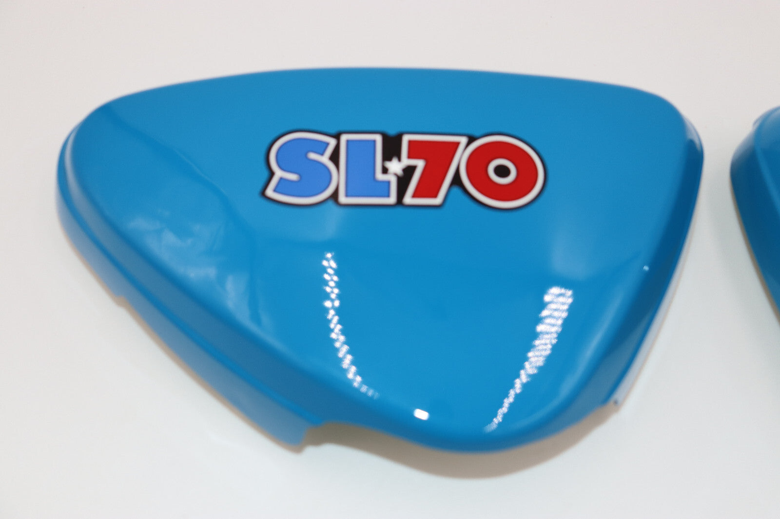 1971 Honda SL70 K0 Frame Side Covers Left & Right Reproduction Plastic