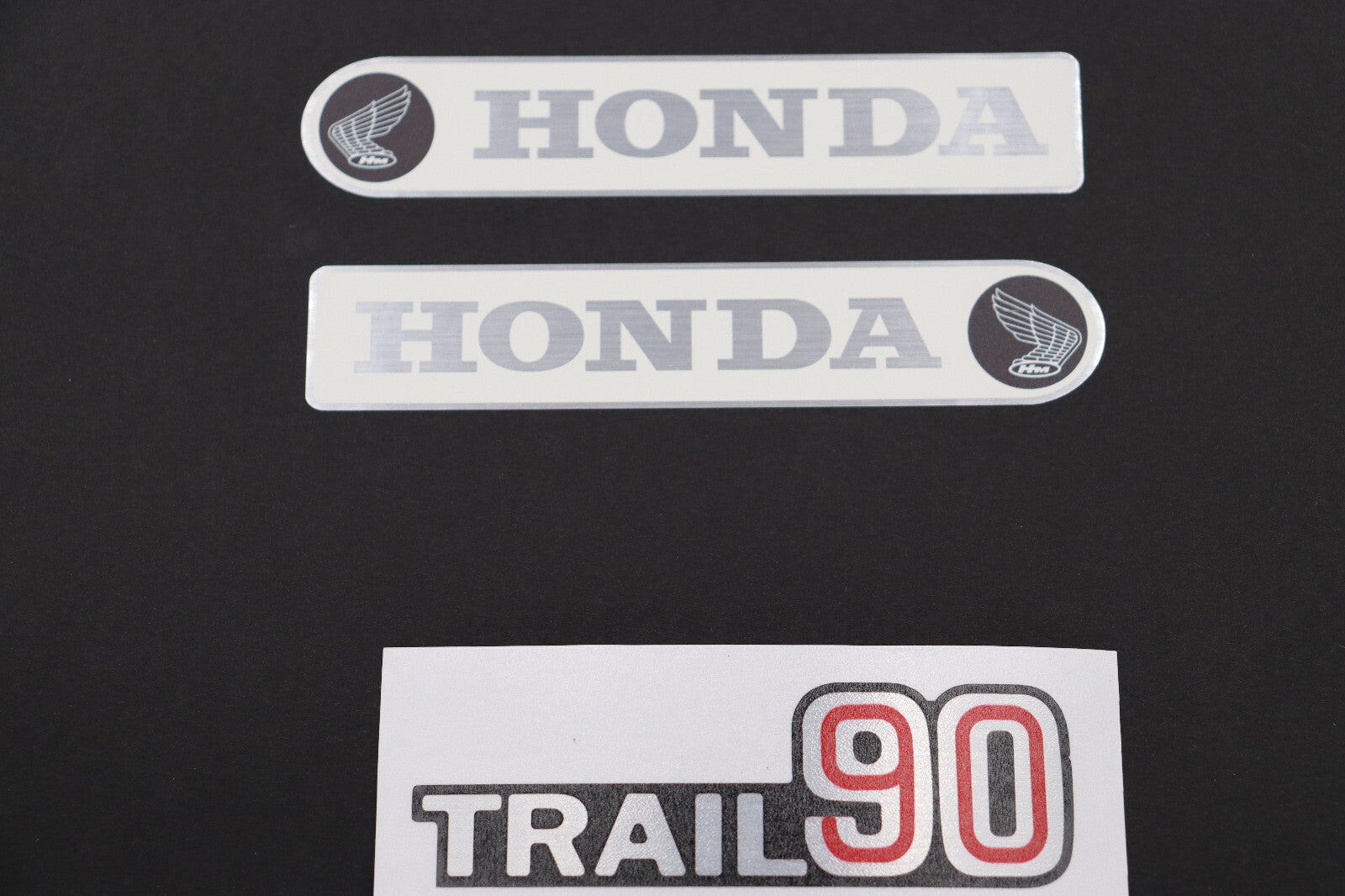 Honda CT90K3  Down Tube Cover & Air Box Decal Set NEW "DECALS ONLY"