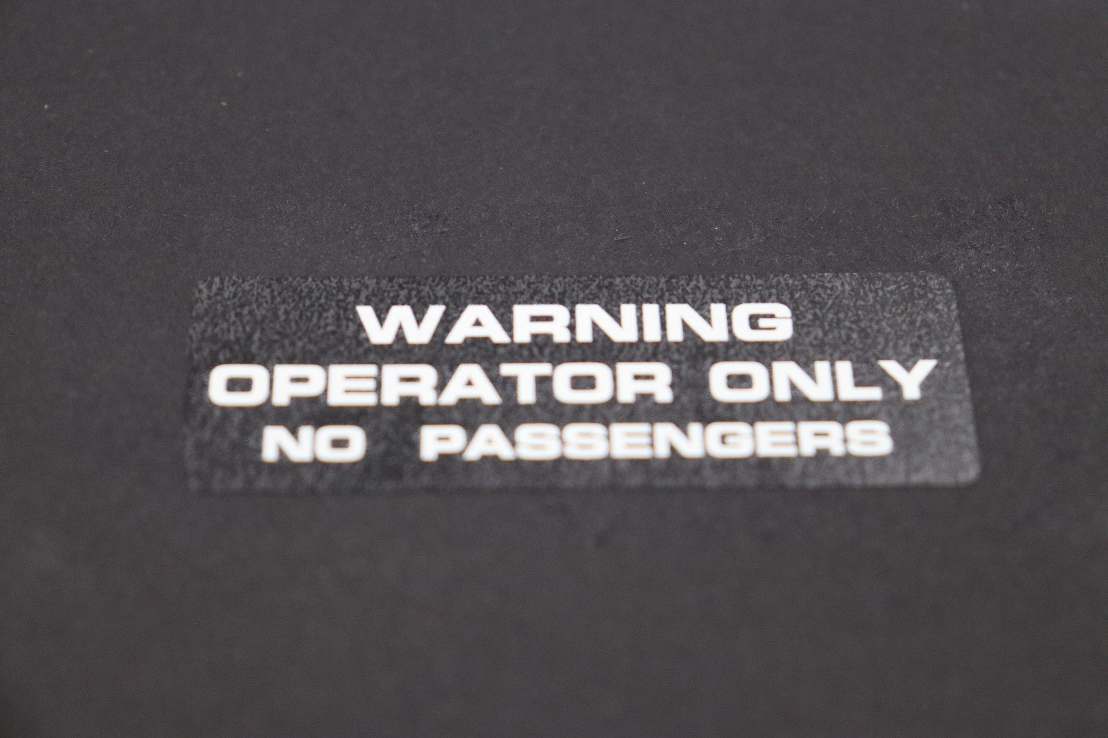 Honda CT70 CT90 CT110 ATC70 NC50 NQ50 NU50 PA50 "Operator Only Decal"