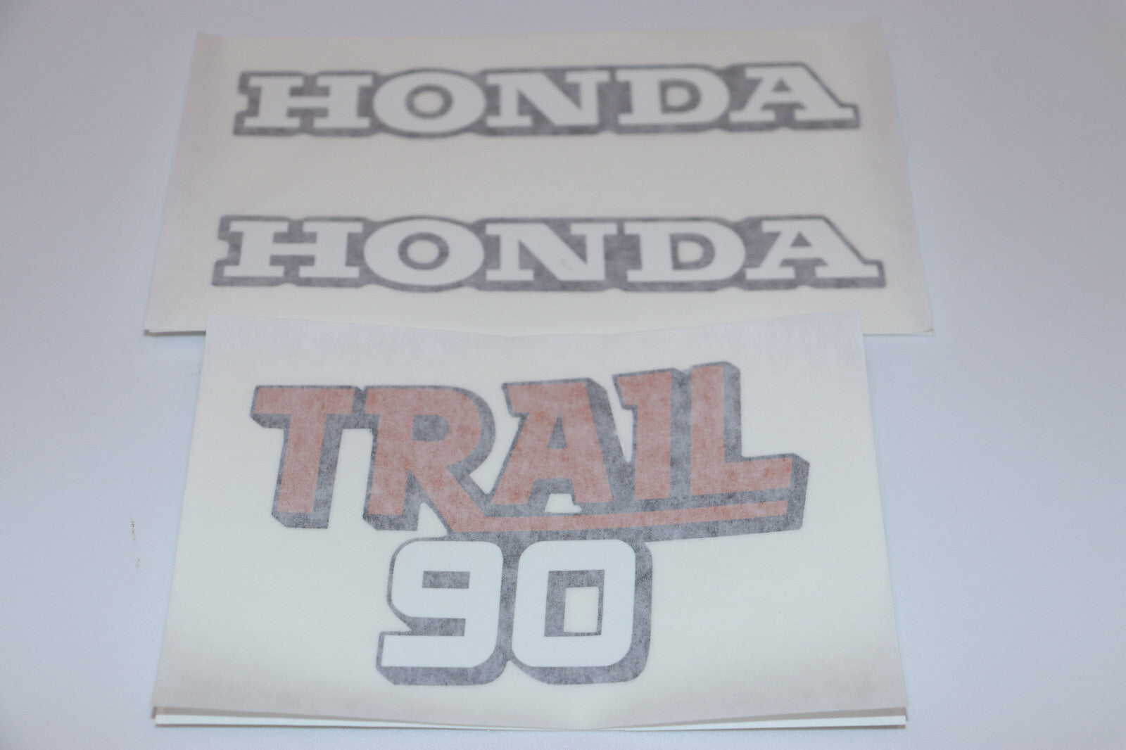 1978 Honda CT90 Air Box and Down Tube Cover Reproduction DECAL SET (Decals Only)