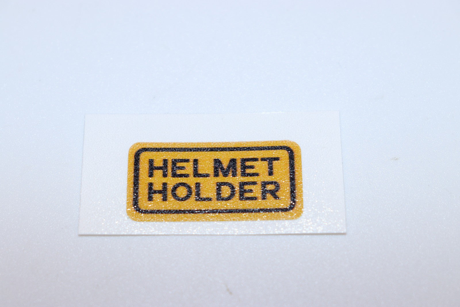 Vintage HONDA CT70 HELMET HOLDER DECAL STICKER LABEL NEW