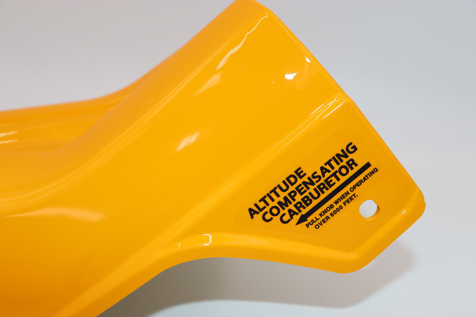 1978 Honda CT90 Down Tube Cover & Air Filter Box BRIGHT YELLOW Trail90 1978