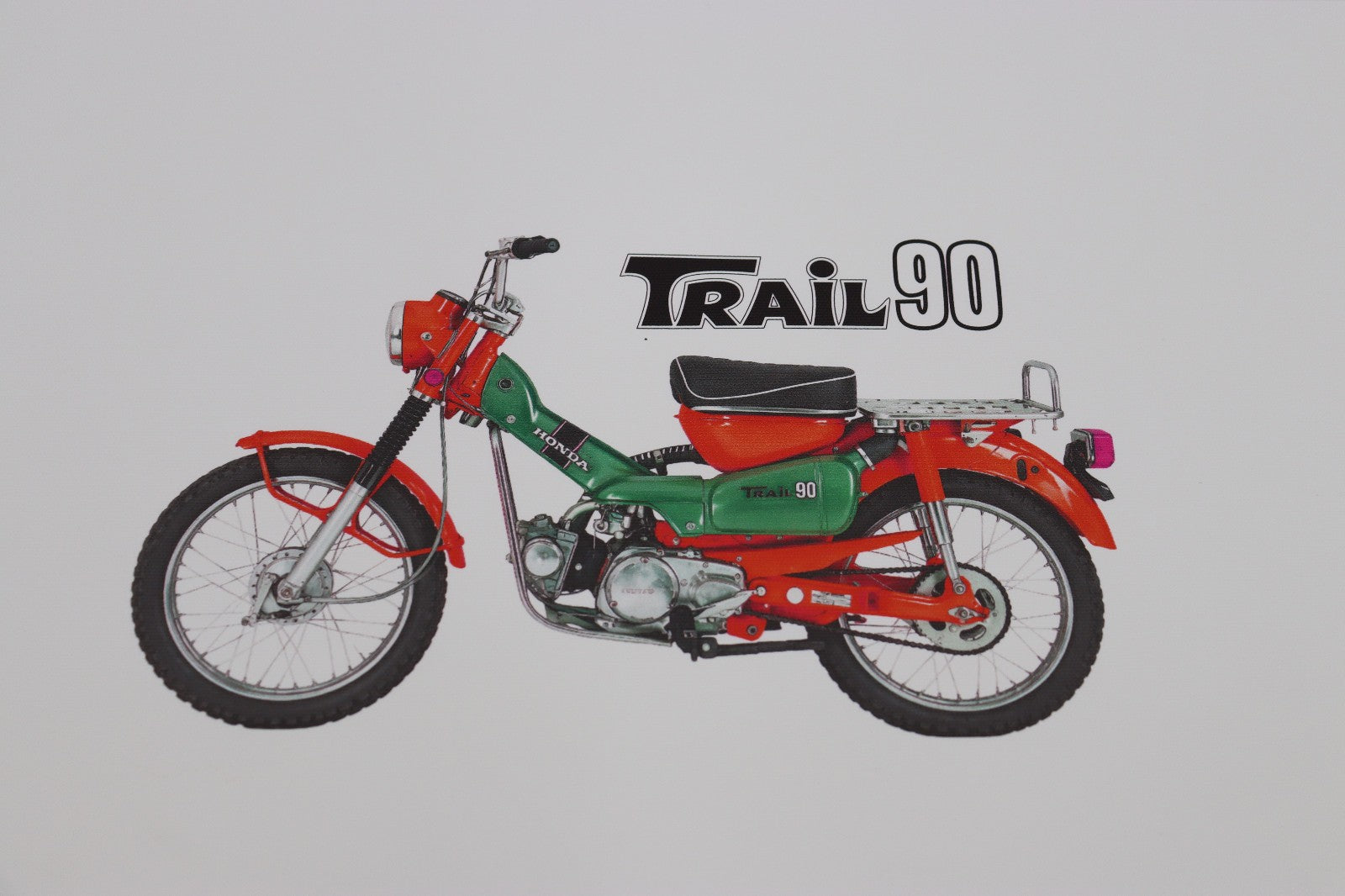 Honda CT90 Print on Canvas
