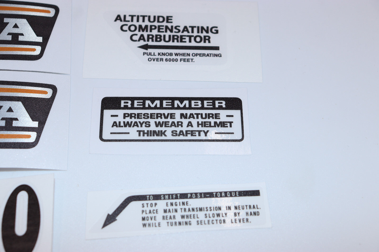 CT90 K4 K5 DECAL SET 1972-1973 Trail 90 Decal Set (Decals ONLY)