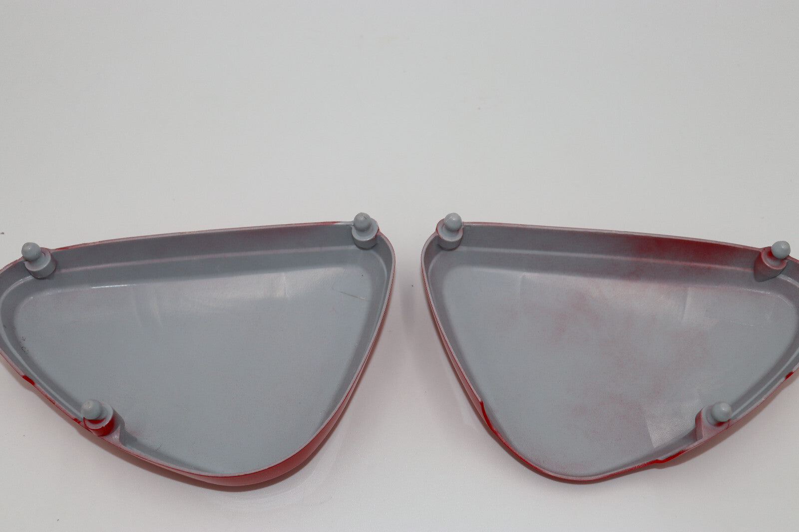 1971 Honda SL70 K0 Frame Side Covers L&R Reproduction Plastic LIGHT RUBY RED