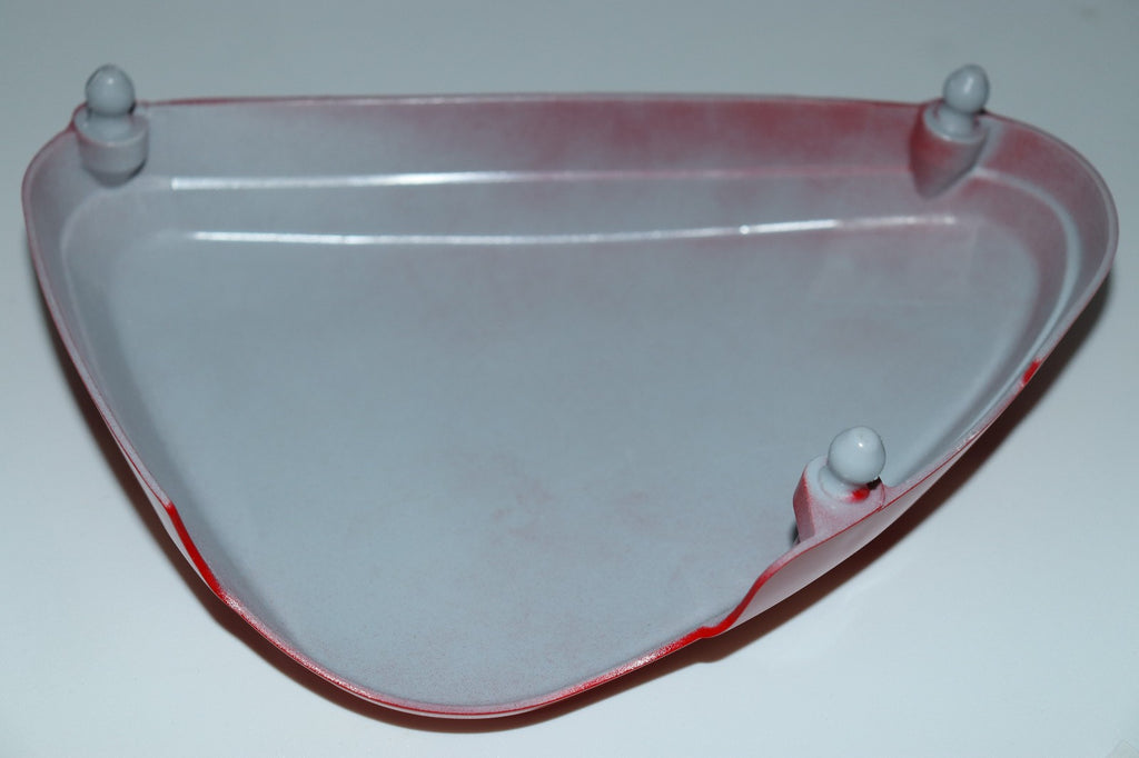 Honda SL70 Frame LEFT Side Cover LIGHT RUBY RED 17331-118-770